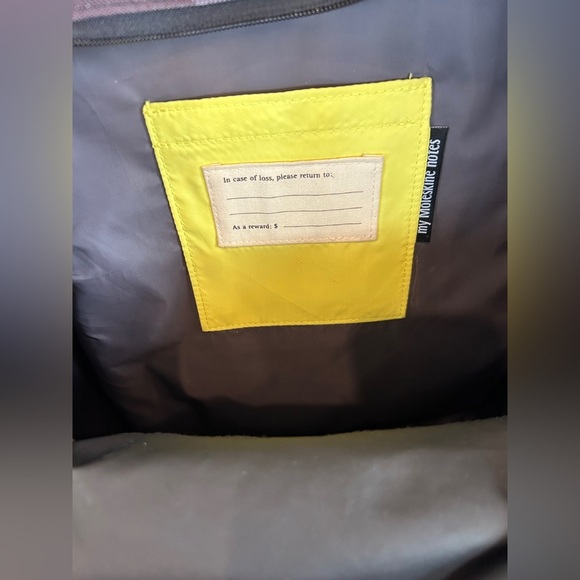 Moleskine Nomad Collection Backpack | 3 Zip Pockets Padded - Picture 11 of 15